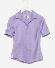 Tailored - Purple Houndstooth