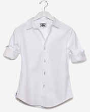 Tailored - White on White Check