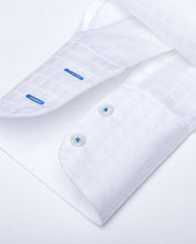 Tailored - White on White Check