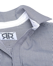 Tailored - Black and White Gingham Check