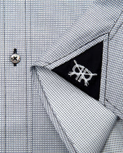 Tailored - White with Black Fine Check
