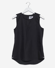 Sleeveless - Black Oxford