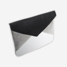 Silver Black Clutch