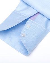 Tailored - Blue and Lavender Herringbone