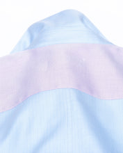 Tailored - Blue and Lavender Herringbone