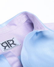 Tailored - Blue and Lavender Herringbone