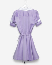 Sabrina - Purple Herringbone