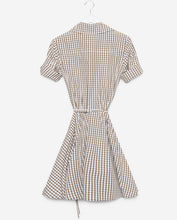 Sabrina - Olive Gingham