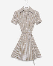 Sabrina - Olive Gingham