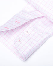 Tailored - White with Pink Check