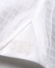 Tunic - White on White Check