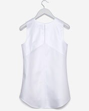Sleeveless - White Textured