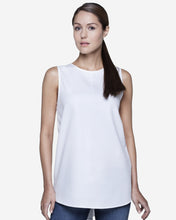 Sleeveless - White Textured