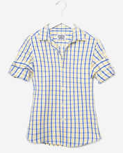 Tailored - Navy and Yellow Check